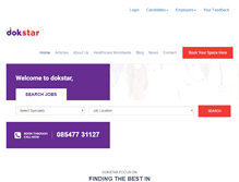 Tablet Screenshot of medicareerconsultants.com